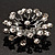 Sparkling Clear Crystal Corsage Brooch - view 7