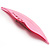 Pale Pink Plastic Crystal Lips Brooch - view 3