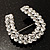 Clear Crystal Lucky Horseshoe Brooch (Silver Tone) - view 7