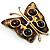 'Ancient Butterfly' Ethnic Brooch - view 4