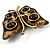 'Ancient Butterfly' Ethnic Brooch - view 6