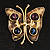 'Ancient Butterfly' Ethnic Brooch - view 2