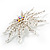 Corsage Sparkling Crystal Star Brooch - view 6