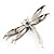 Blue Enamel Dragonfly Brooch - view 6