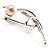 Silver Tone Imitation Pearl Floral Brooch - view 8