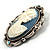 Classic Cameo AB Crystal Brooch (Antique Silver) - view 4