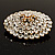 Clear Crystal Corsage Brooch (Gold Tone) - view 3