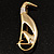 Gold Plated Race Dog Brooch - view 8