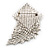 Enchanting Square Diamante Charm Brooch (Silver Tone) - view 8