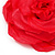 Large Pink Fabric Rose Brooch - view 5