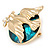 Gold Plated 'The Dove Of Peace' Brooch - view 2