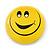3pcs Very Happy Smiling Face Lapel Pin Button Badge - 3cm Diameter - view 8