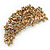 Oversized Gold Grandma's Treasure Brooch - 12.5cm Length - view 6