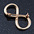 Gold Plated 'Infinity' Brooch - 40mm Width - view 5