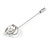 Silver Tone Clear Crystal Faux Pearl Crown Lapel, Hat, Suit, Tuxedo, Collar, Scarf, Coat Stick Brooch Pin - 60mm L - view 6