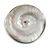 40mm L/Round Spiral Sea Shell Brooch/Silvery Shades/ Handmade/ Slight Variation In Colour/Natural Irregularities - view 2