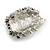 Adorable Hedgehog Brooch in Silver Tone - 40mm Across - view 4