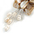 50mm D/Natural Shell with Freshwater Pearl Bead Tassel Asymmetric Flower Brooch/Slight Variation In Colour/Size/Shape/Natural Irregularities - view 8