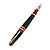 60mm L/ Black/ Dark Red Enamel Pen Brooch in Gold Tone/For Women/ Men/ Teachers/ Students/ Gifts - view 6