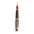 60mm L/ Black/ Dark Red Enamel Pen Brooch in Gold Tone/For Women/ Men/ Teachers/ Students/ Gifts - view 8