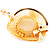 Gold Hat Earrings - view 8