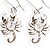 Silver Scorpion Earring