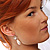 Single Teardrop Faux Pearl Fashion Earrings - view 4
