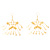 Gold Star Earrings - view 10