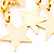 Gold Star Earrings - view 5