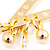 Gold Star Earrings - view 8