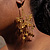 Gold Star Earrings - view 7