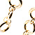 Gold Triple Circle Dangle Fashion Earrings - view 8