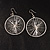 Oversized Silver-Tone Wired Loop Earrings - view 6