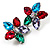 Multicoloured Daisy Stud Earrings