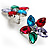 Multicoloured Daisy Stud Earrings - view 6