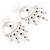 Silver Tone Hoop Chandelier Fashion Earrings - view 6
