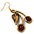 Ethnic Cherry Handmade Drop Earrings - view 6