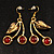 Ethnic Cherry Handmade Drop Earrings - view 2