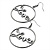 Gun Metal 'Love' Hoop Earrings - 4.5cm Diameter - view 6