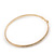 Large Clear Swarovski Crystal Hoop Earrings In Gold Plating - 7cm Diameter - view 9