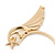 One Pair Wing & Star Ear Hook Cuff Earring In Gold Plating - view 6