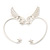 One Pair Wing & Star Ear Hook Cuff Earring In Silver Plating - view 2