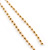 Gold Plated Tassel Drop & Crystal Stud Earring Set - 10cm Length - view 8