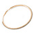 Oversized Clear Crystal Hoop Earrings In Gold Plating - 9cm Diameter - view 4