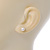 6mm Cream Freshwater Pearl Sterling Silver Stud Earrings - Boxed - view 6