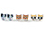 Children's/ Teen's / Kid's Acrylic Little Kittens Stud Earrings Set - view 9