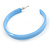 50mm Trendy Cornflower Blue Acrylic/ Plastic/ Resin Hoop Earrings - view 6