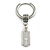 1Pcs Single Dangle Razor Blade Charm Hoop Huggie Earring for Men/Women/Unisex In Silver Tone/ 18mm D