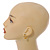 18mm D/ Minimalist Small Sleeper Hoop Huggie Earrings in Gold Tone Suitable for Men/Women - view 3