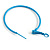 40mm D/ Light Blue Enamel Slim Hoop Earrings - view 10